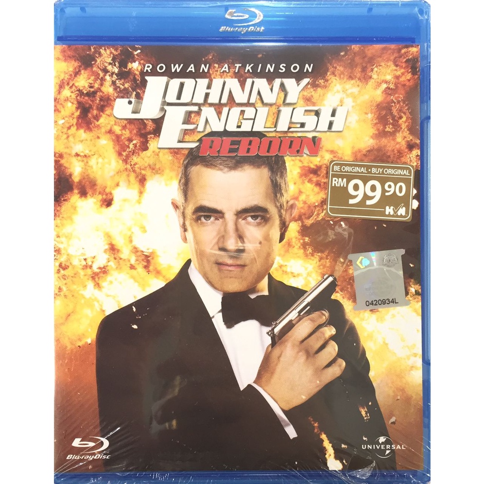 Blu ray Movie Johnny English Reborn Import 50GB 2011