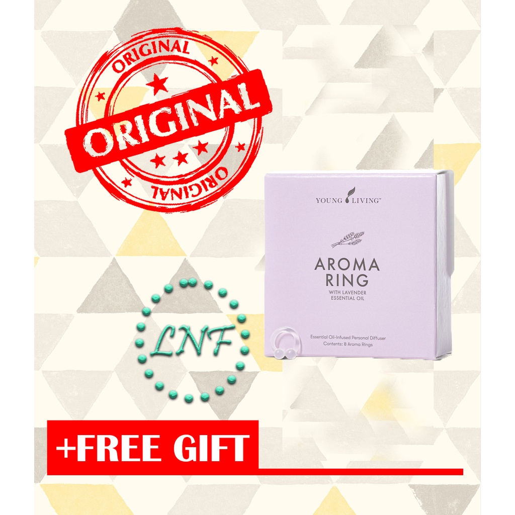 Young Living Aroma Ring with Lavender Essential Oil (1 sachet) Shopee