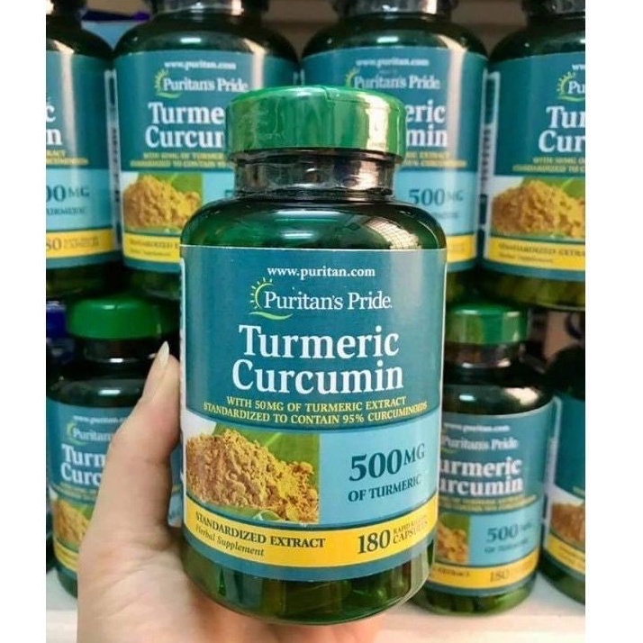 Puritan's Pride Turmeric Curcumin 500 Mg With Bioperine 180 Capsules ...