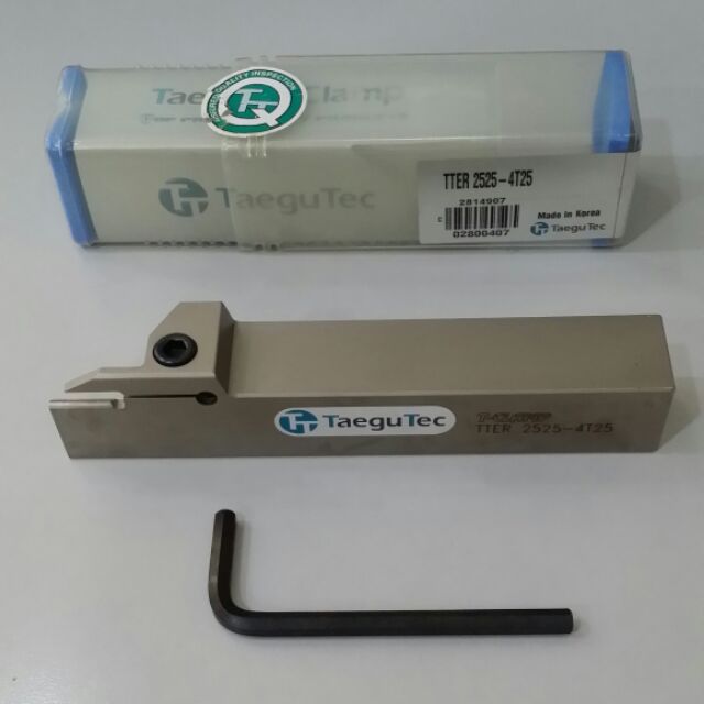 H115) Clear Stock Taegutec T-Clamp Holder TTER 2525-4T25 | Shopee