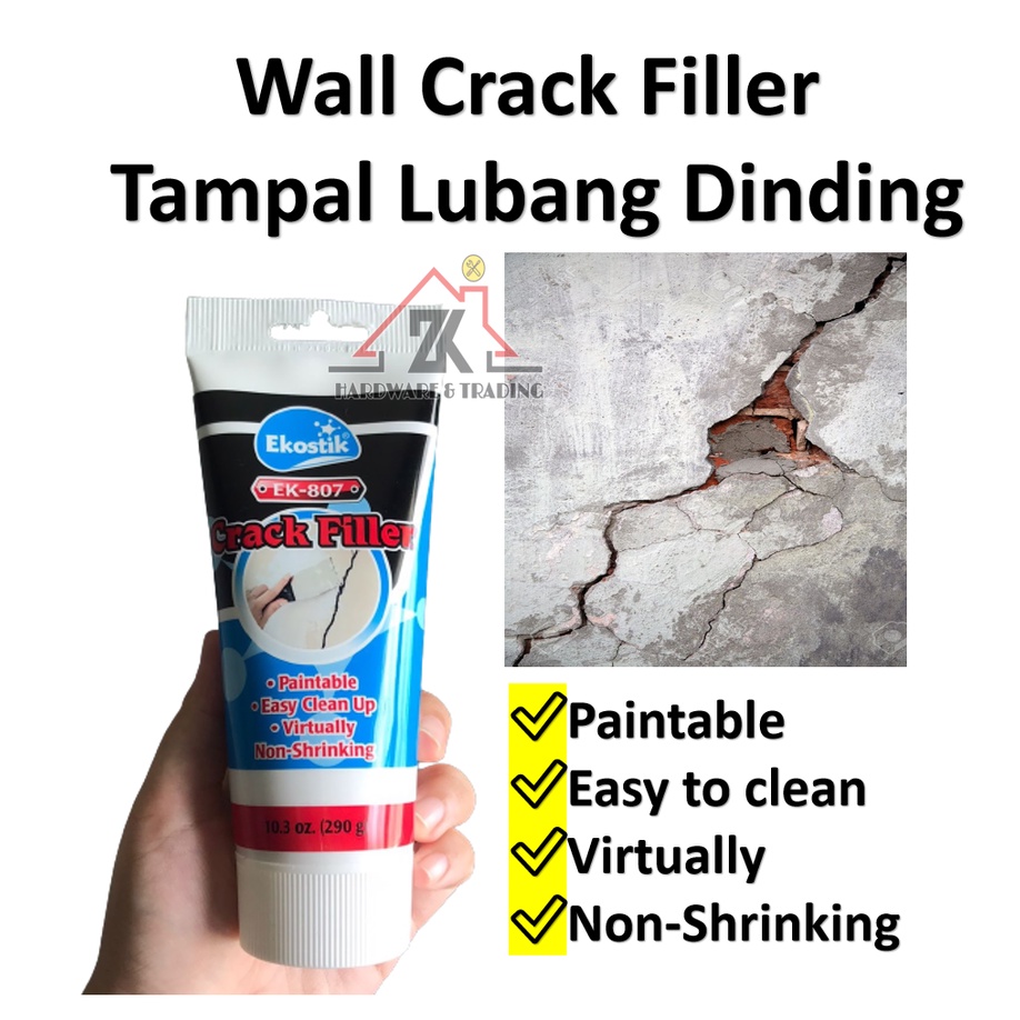 Gap Filler Crack Filler Putty Wall Repair Simen Tampal Lubang Dinding