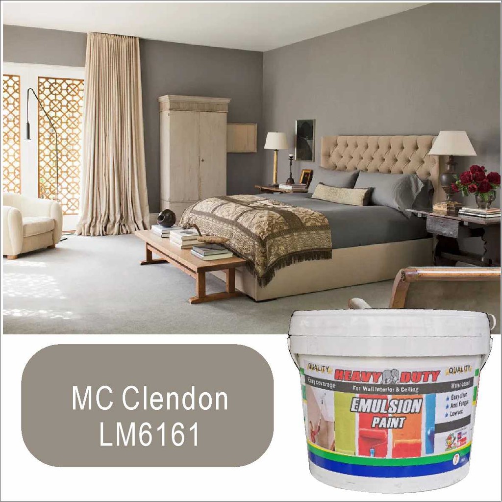 🔥 LM6161 MC CLENDON 🔥 7L Heavy Duty Emulsion paint / wision paint