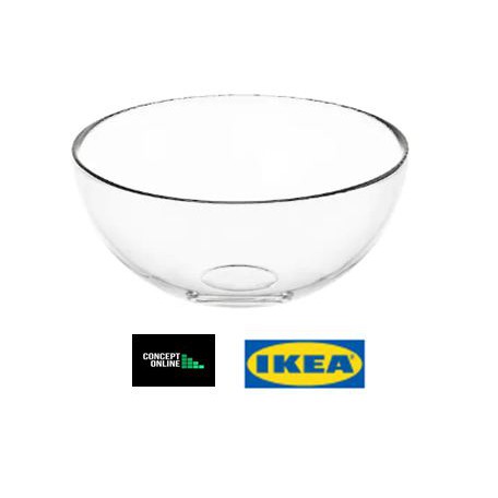 BLANDA Serving bowl, clear glass 20 cm | Shopee Malaysia