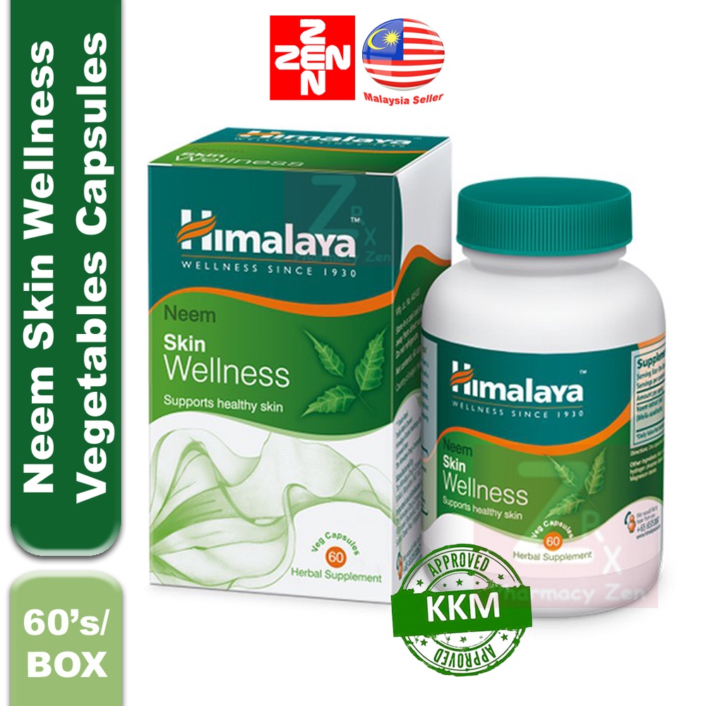 Himalaya Neem Skin Wellness Vege Capsules 60s Shopee Malaysia