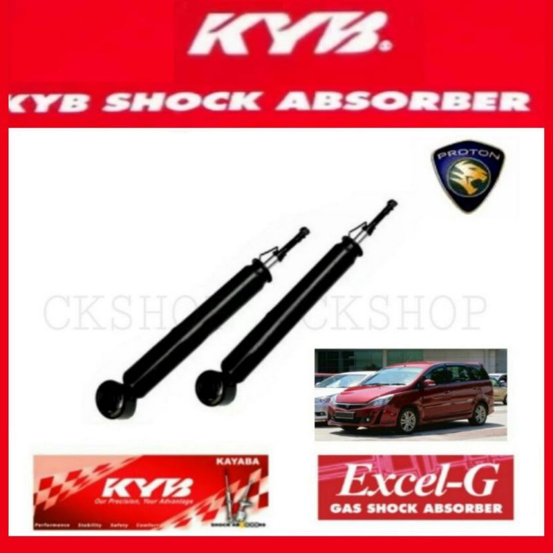 KYB PROTON EXORA ALL SHOCK ABSORBER REAR GAS 1SET=2PCS KYB NEW ORIGINAL KYB SUSPENSION KIT