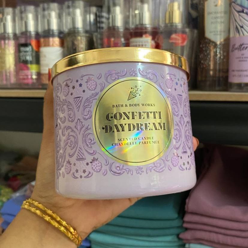 Confetti store daydream candles