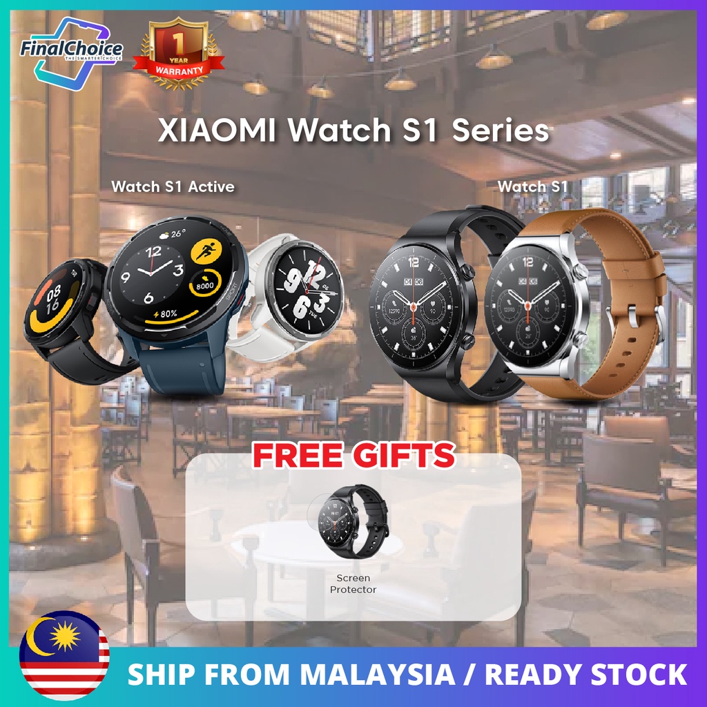 XIAOMI Watch S1 Active AMOLED Always-On BT Calling 5ATM Dual GPS  Smartwatch: Quick Overview 