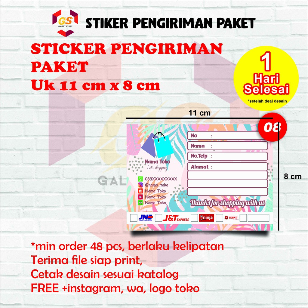 Sticker / Labels Shipping Goods | Shopee Malaysia
