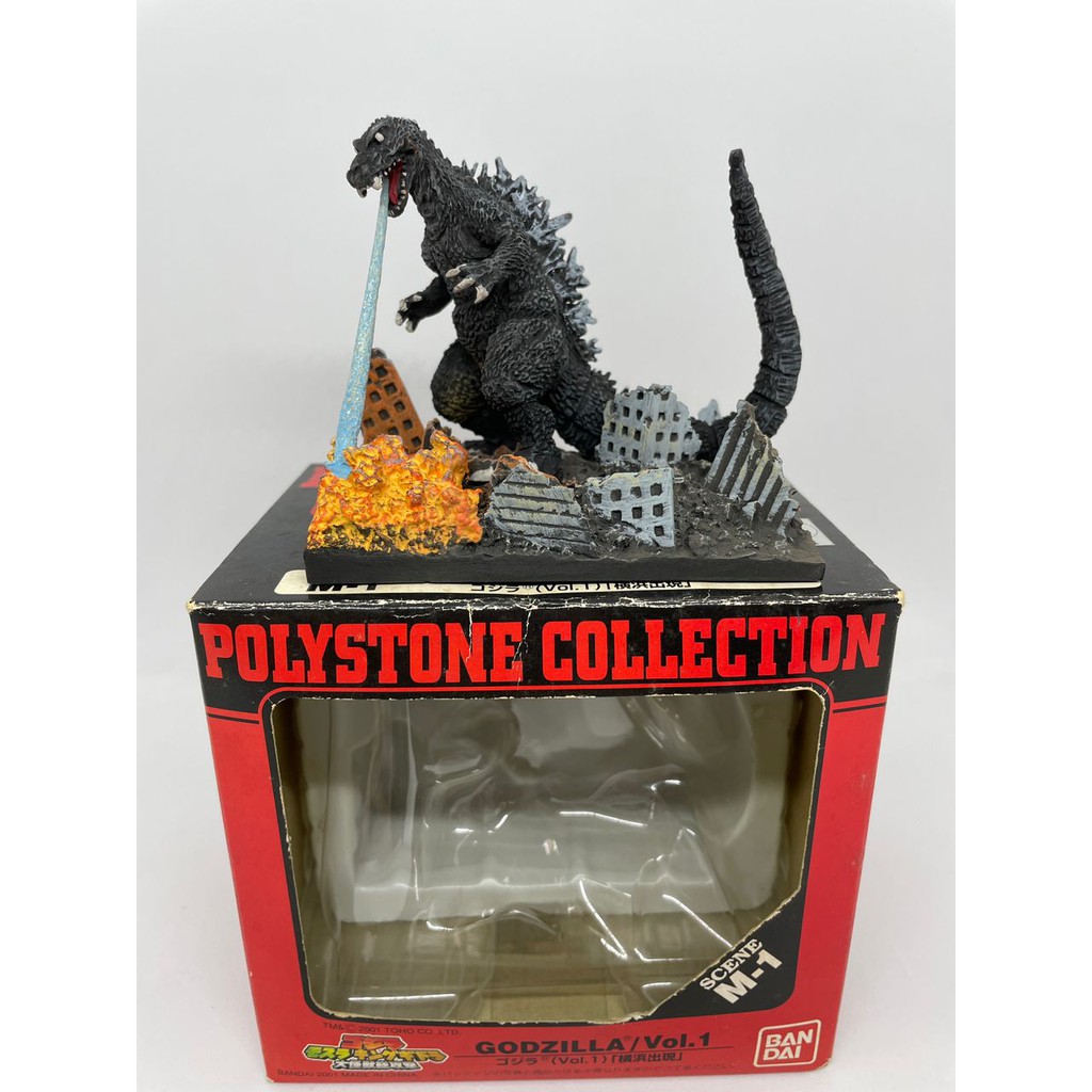 OPENED BOX] BANDAI GODZILLA POLYSTONE COLLECTION VOL.1 VOL.2 VOL.3