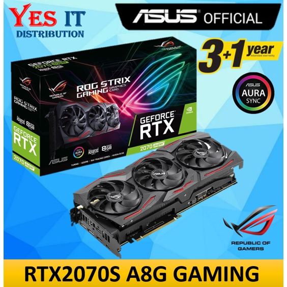 ASUS ROG STRIX RTX 2070 SUPER A8G GAMING Graphics Cards RTX2070S