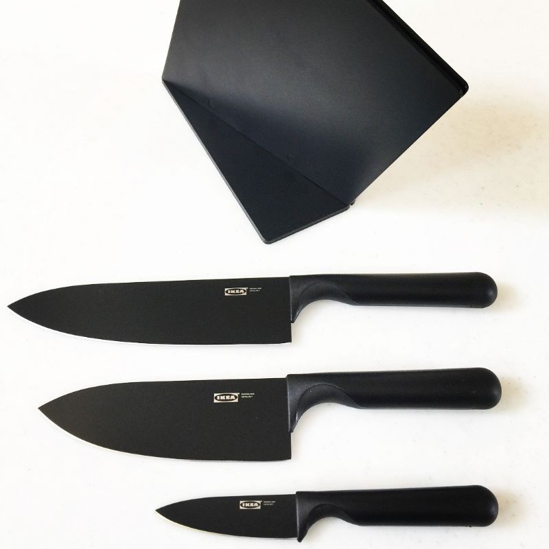 [ IKEA x Trendeedecor ] Jamfora Ceramic Nonstick Coating Knife 4 in 1