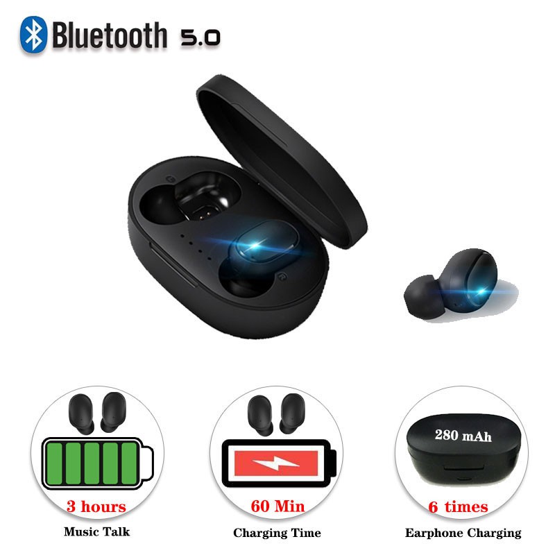 xiaomi bluetooth earphone Xiaomi Redmi AirDots TWS Mi True Wireless EarBuds Basic Headsets Noise Cancelling Shopee Malaysia