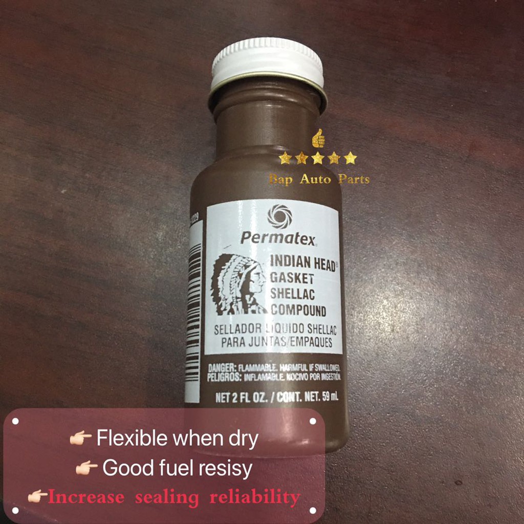 petronas engine oil PERMATAX INDIAN GASKET SHELLAC COMPOUND 59ML ...