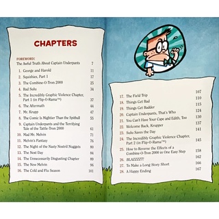 Scholastic Captain Underpants 6 Night Of The Nasty Nostril Nuggets ISBN ...