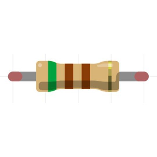 Perintang / Resistor 0.25W 5% (510R) [10pcs]