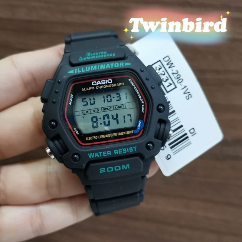 Casio DW 290 1V Digital Sport Watch DW 290 DW290