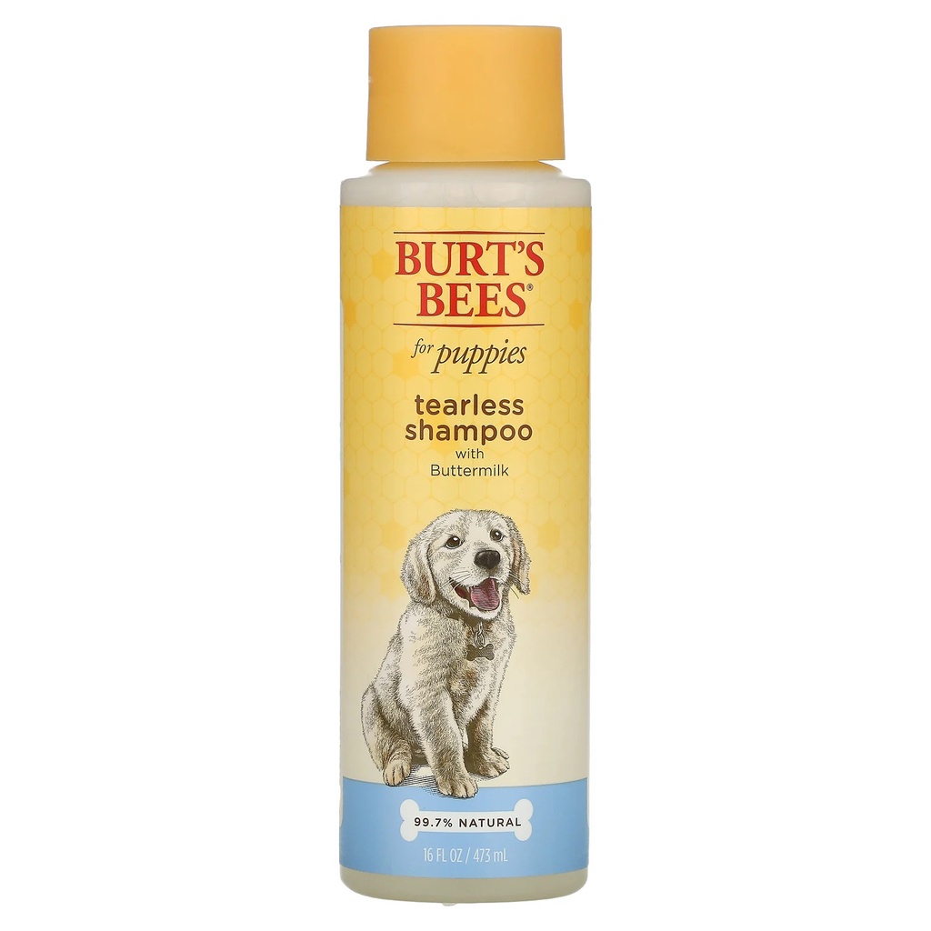 Burt's Bees Tearless Shampoo for Puppies with Buttermilk 16floz 473ml