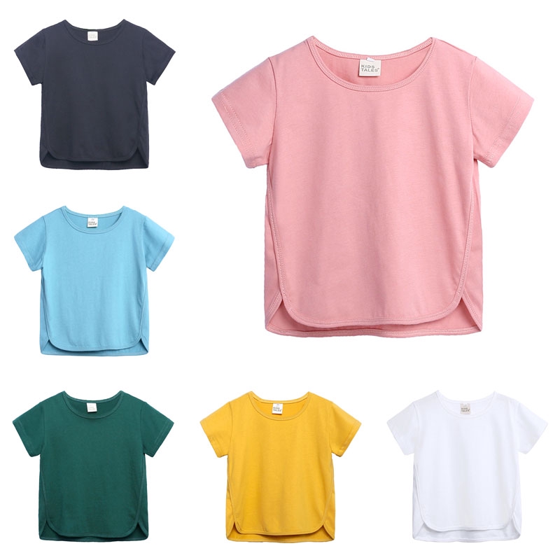 Solid color girl discount shirts