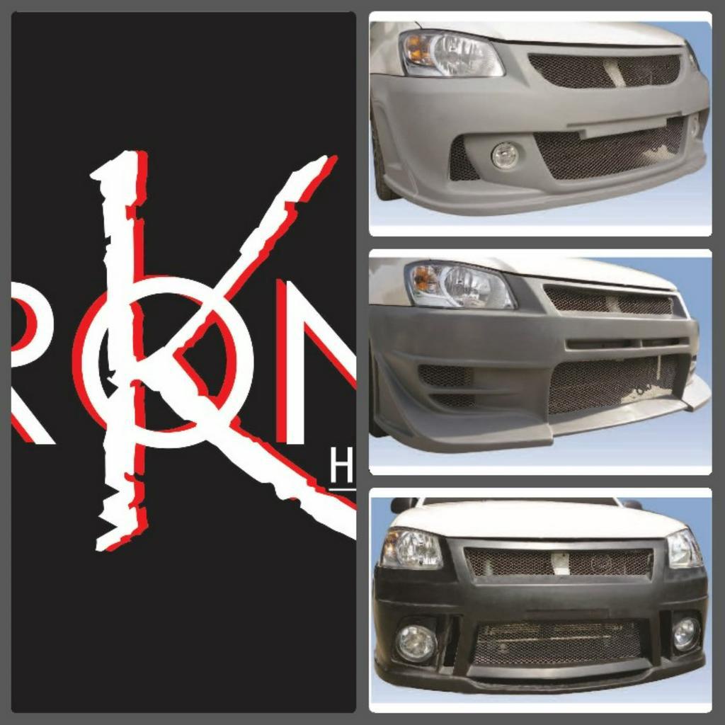 Proton Saga 2nd Generation Neo R3 Damd V Design V2 BLM Front Bumper ...