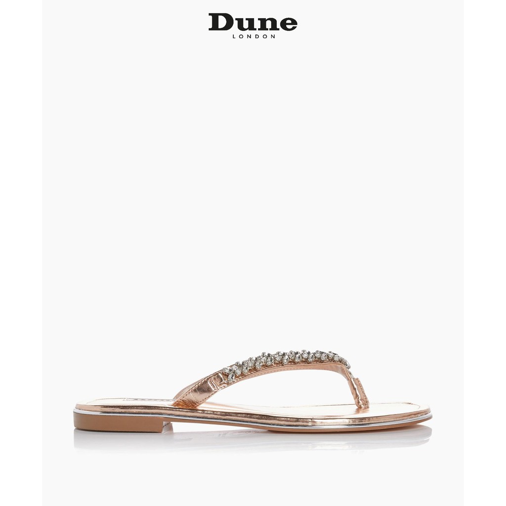 Dune toe best sale post sandals