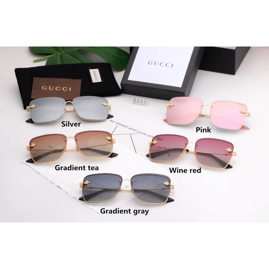 UNISEX GUCCI BEE SUNGLASSES Shopee Malaysia