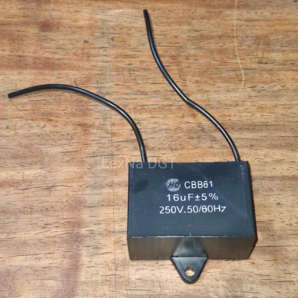 Square Capacitor 16uf 250V for Industrial Sewing Machine Motor or
