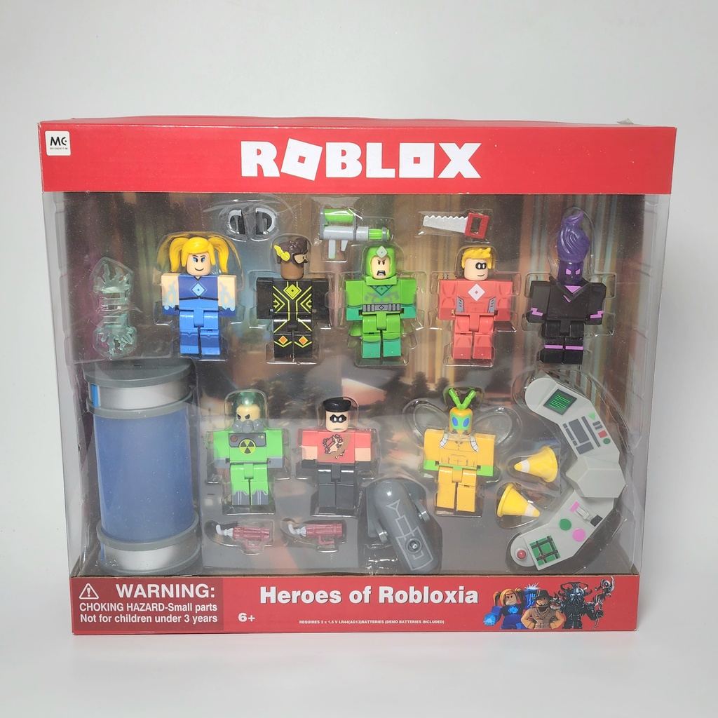 ROBLOX FIGURINE ROBOT MINECRAFT GAME TOY SMALL FIGURE COLLECTION ...