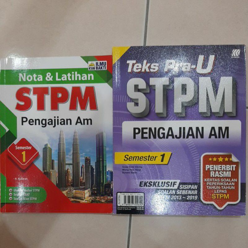 STPM SEM 1 PENGAJIAN AM (BUKU RUJUKAN & LATIHAN) | Shopee Malaysia