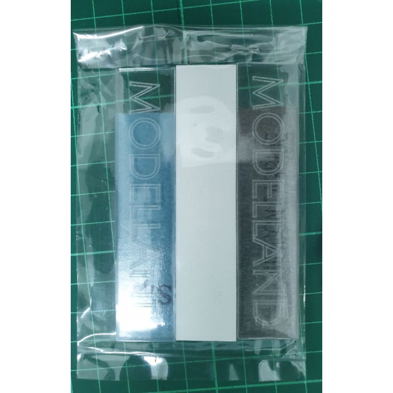 MODELLAND PLASTIC SANDING STICK 3 IN 1pkt. 600, 1000 & 2500 grid