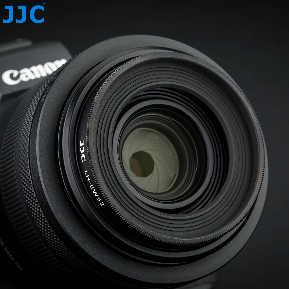 JJC LHEW52 Aluminium Camera Lens Hood Replace EW52 for Canon RF 35mm
