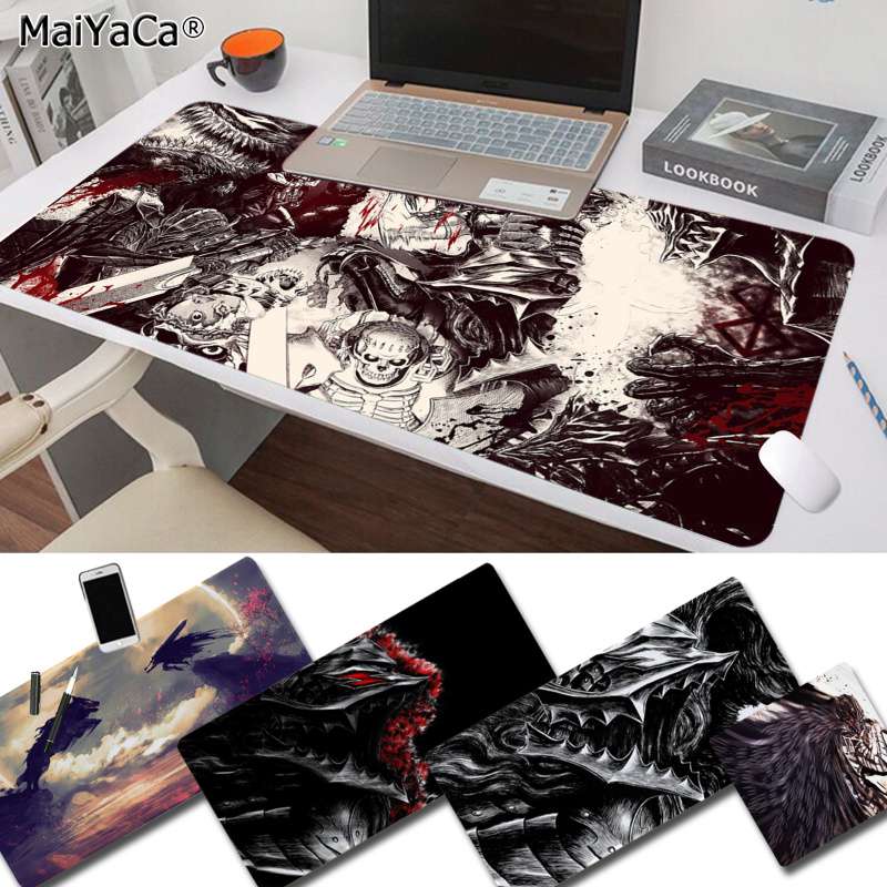Berserk anime Office Mice Gamer Soft Mouse Pad Free Shipping Large ...