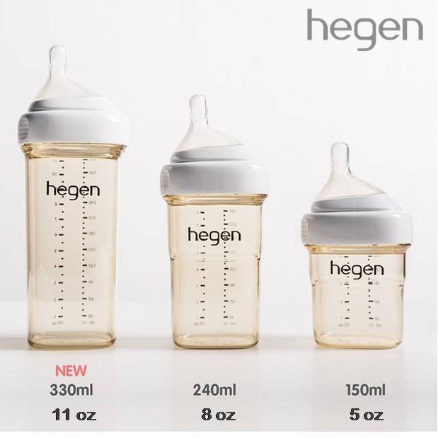 Hegen PCTO™ 150ml/5oz Feeding Bottle PPSU with Slow Flow Nipple (1 to