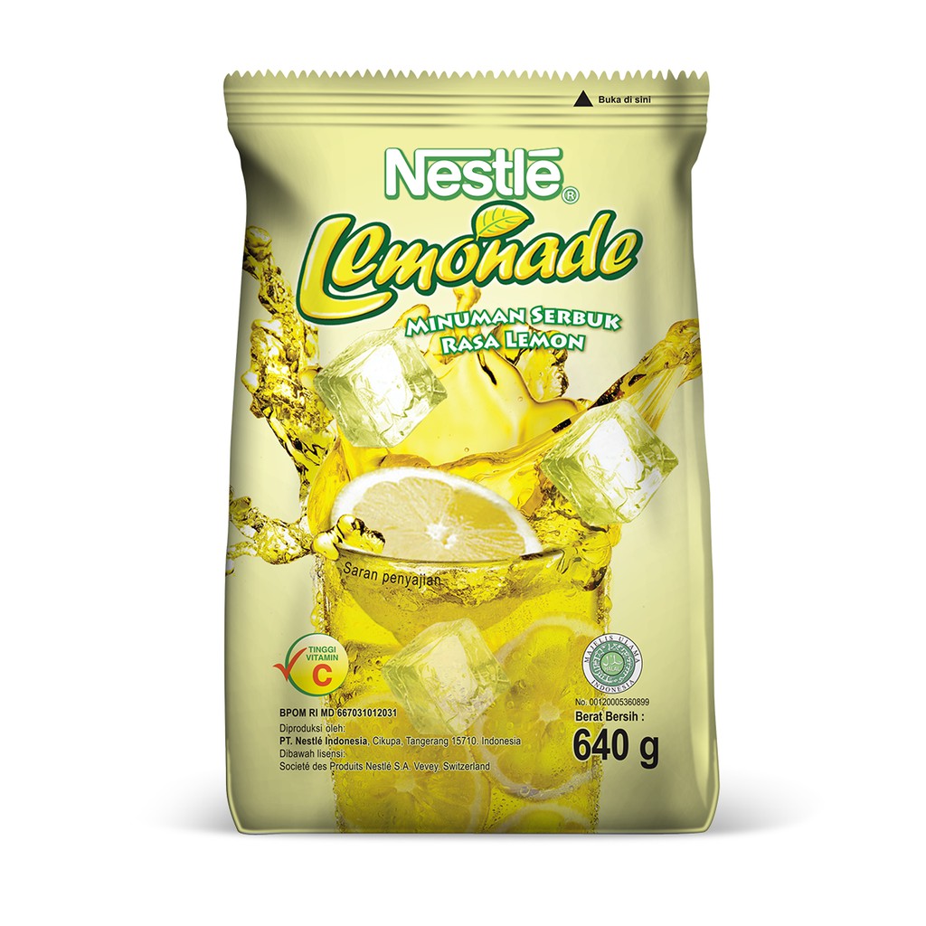 Nestle Instant Powder Drink Lemonade Lemon Drink Instant Powder Snack ...