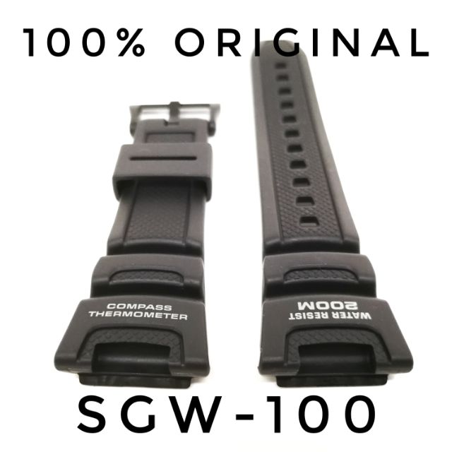 Bracelet casio clearance sgw 100