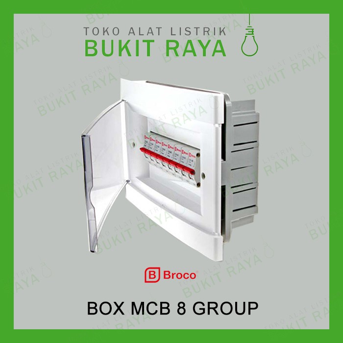 17108 Broco Box MCB 8 Group Inbow | Shopee Malaysia