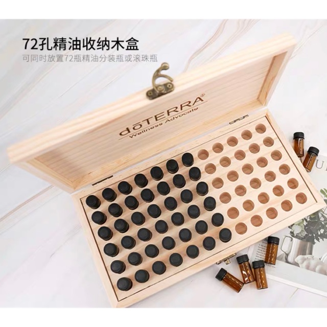 72格多特瑞doTERRA精油收纳木盒. | Shopee Malaysia