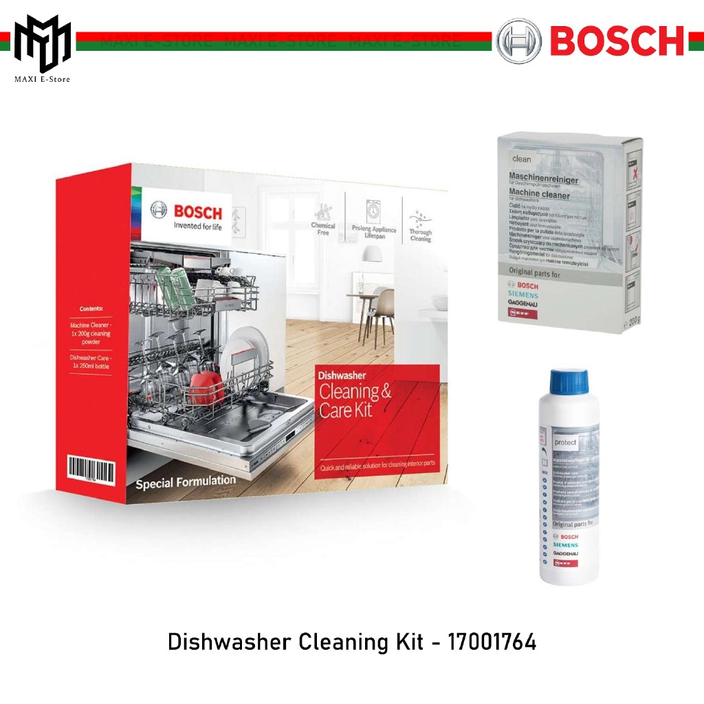 Bosch dishwasher cleaning store powder