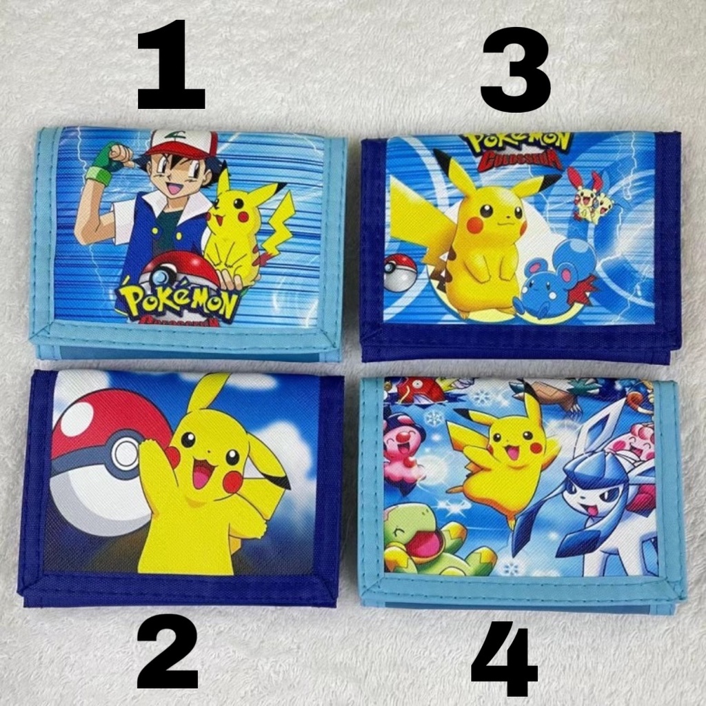 [Ready Stock] Kids Cartoons small wallet Dompet Kanak-kanak Children