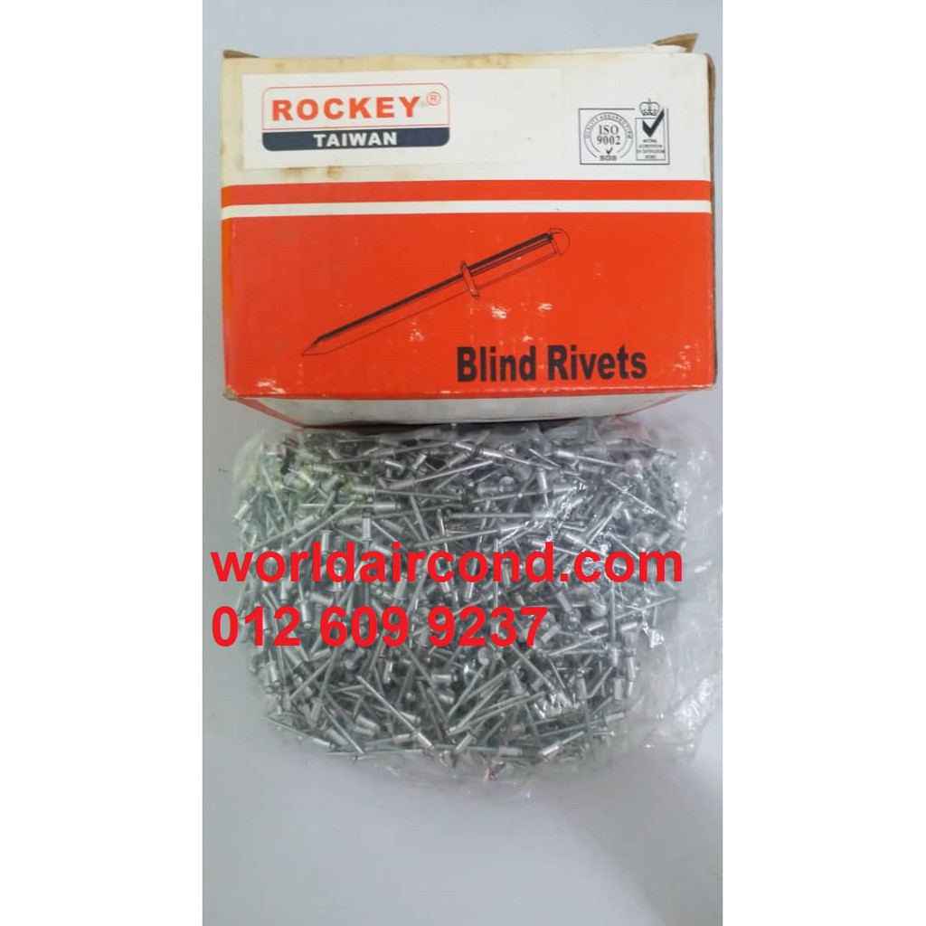 Aluminum Blind Rivets (1000Pcs) | Shopee Malaysia