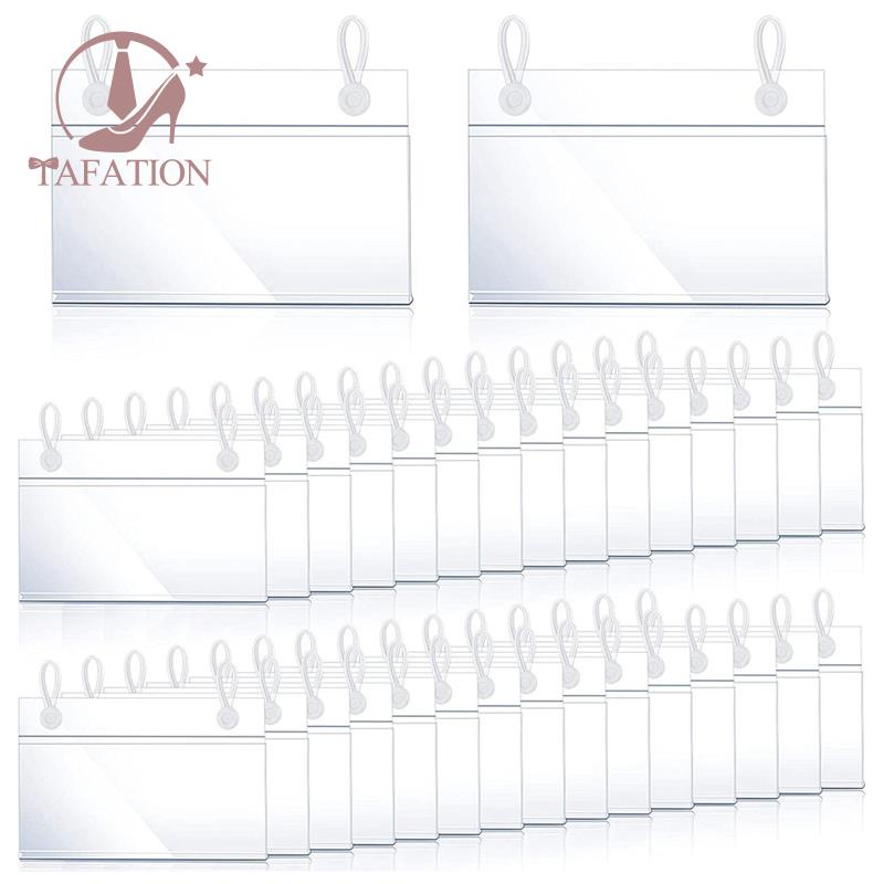 Label Holders Basket,Wire Shelf Label Holder Price Tag Ticket Hanger
