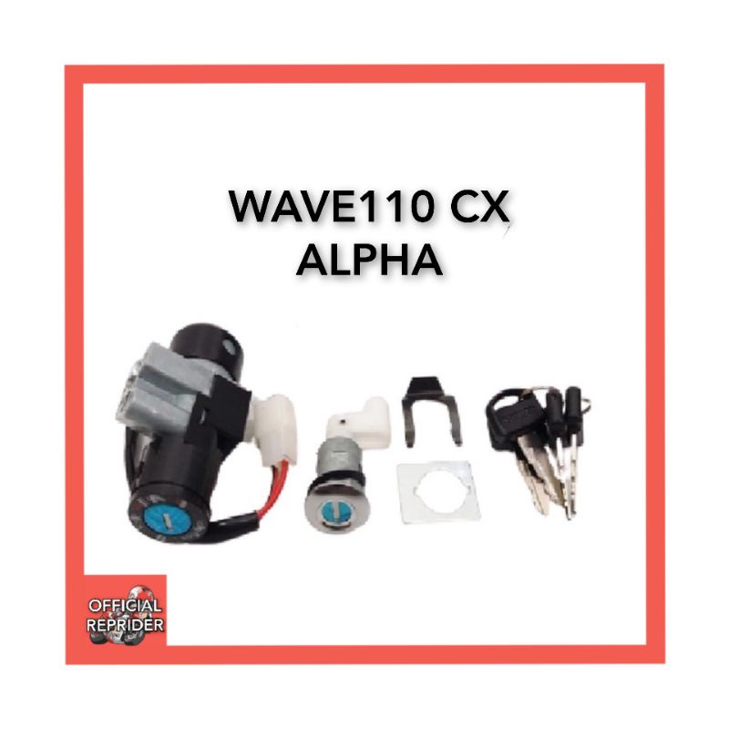 MAIN SWITCH SET (KUNCI MOTOR) WAVE ALPHA | Shopee Malaysia