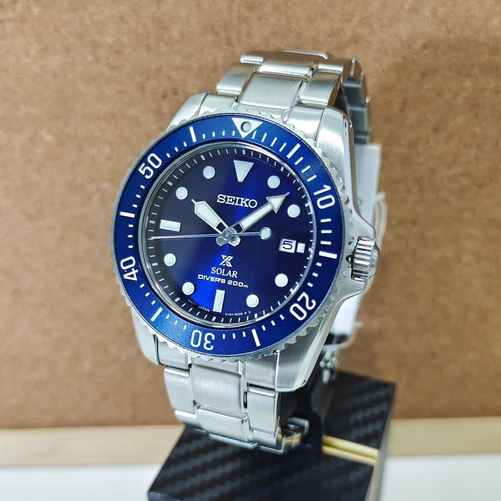 Seiko diver 200m blue hot sale