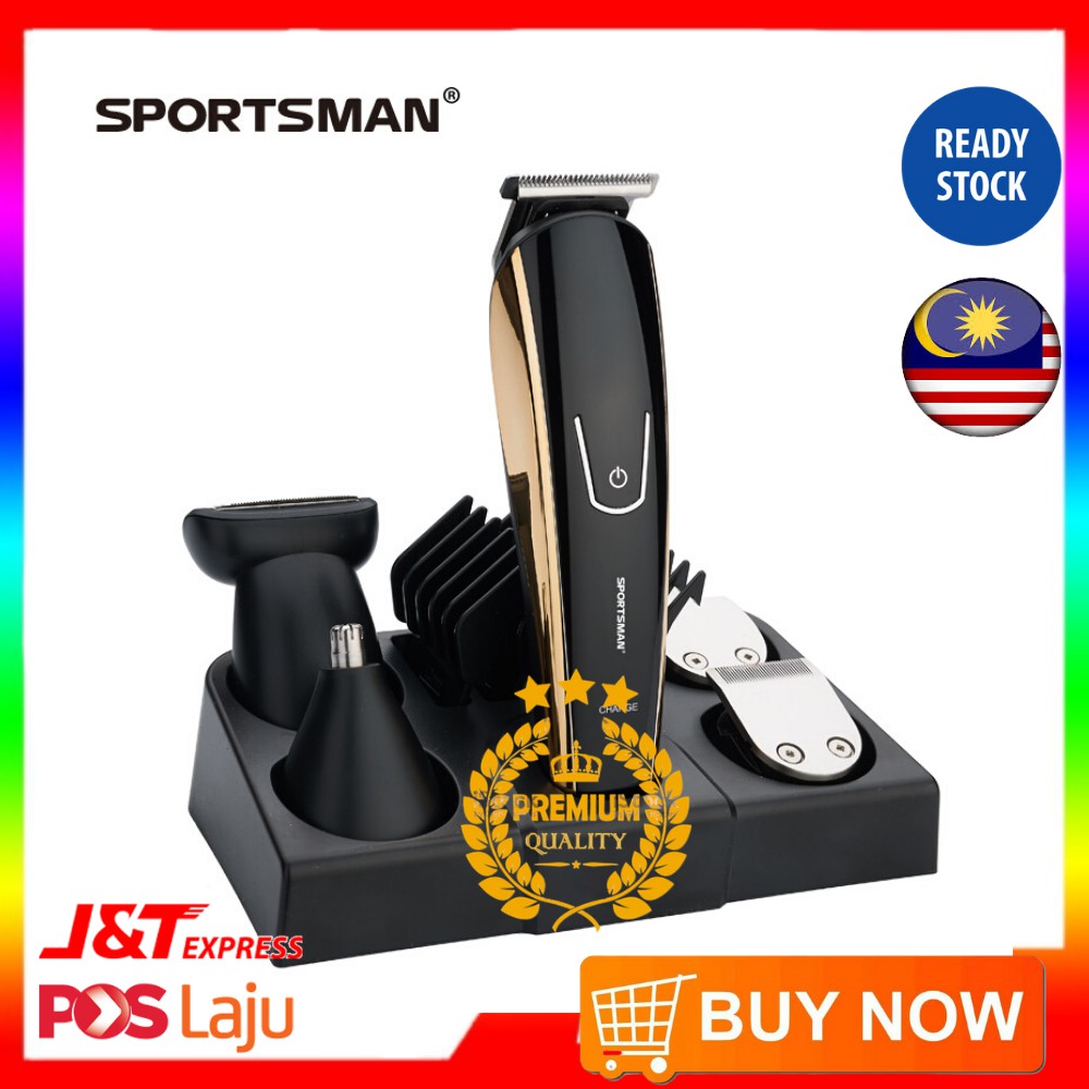 READY COMPLETE SET 8 IN 1 Mesin Potong Rambut Lelaki Multifunction ...