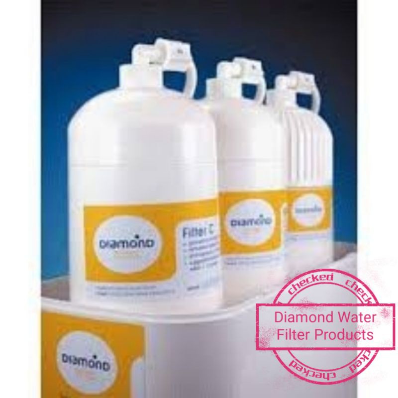 Diamond Water Filter - Antibac Original Filter ABC - Ready Stock ...