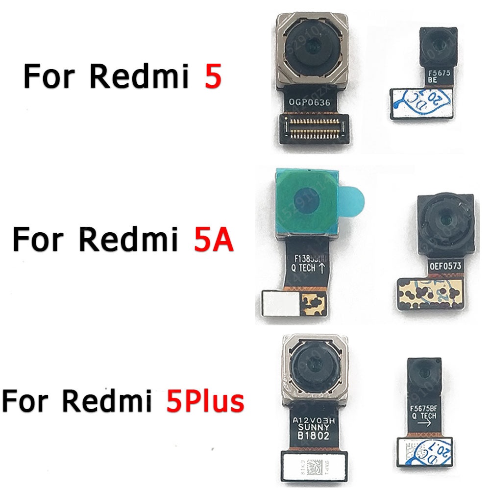 Original Front Back Camera For Xiaomi Redmi 5 Plus 5A 5Plus Backside ...
