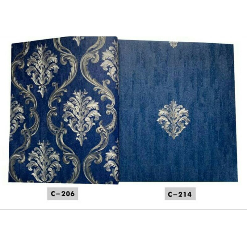 Premium VINYL WALLPAPER WITH EMBOSSED BATIK MOTIF SIZE 53 CM x 10 ...