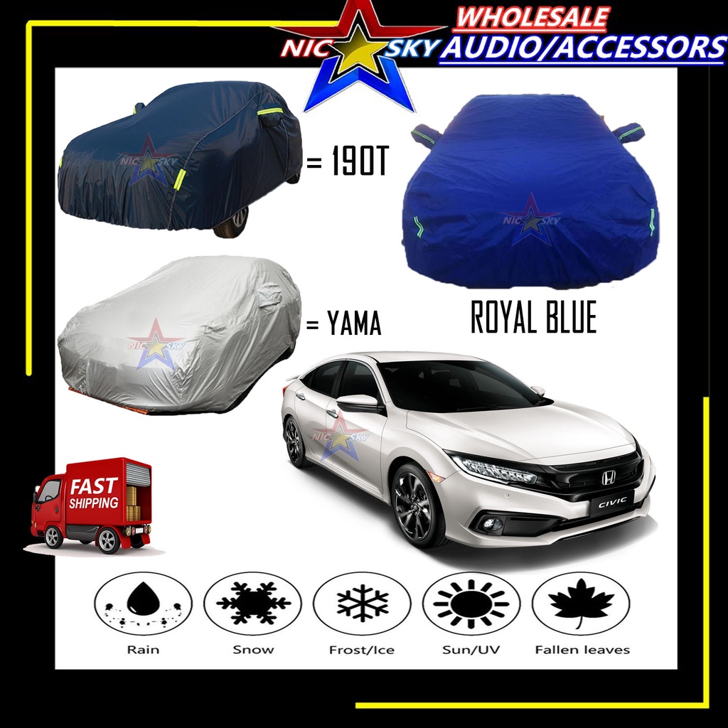 Honda Civic New High Quality Cover Yama 190T Car cover civic CivIC Exclusive to Civic new