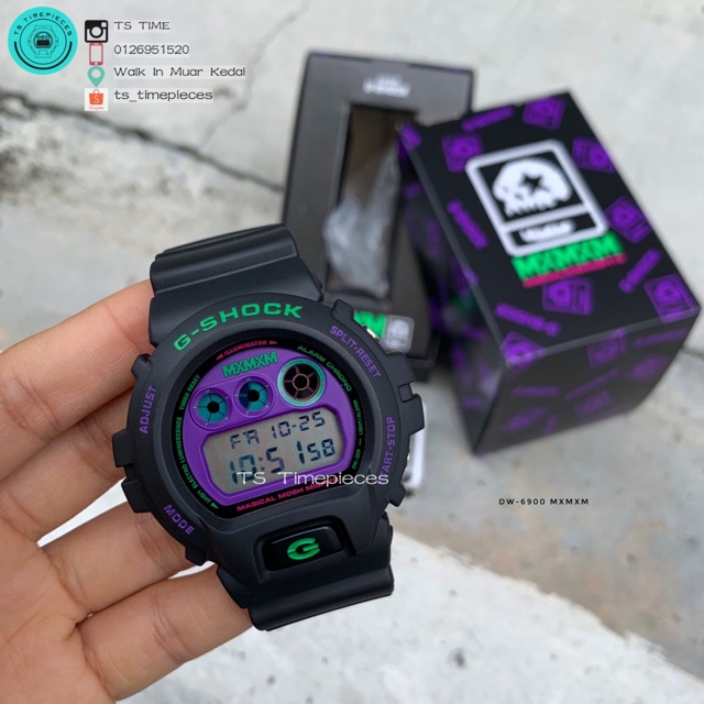 🎃 G SHOCK x MxMxM (Magical Mosh Misfits) x DW-6900 / DW-690XMXM