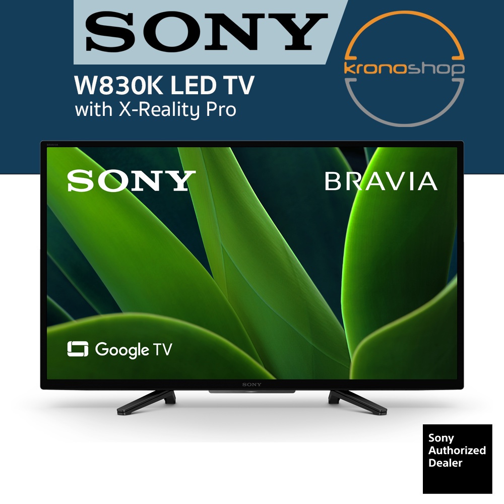 [2022 NEW] Sony W830K 32 Inch HD Ready LED TV with Google TV KD32W830K