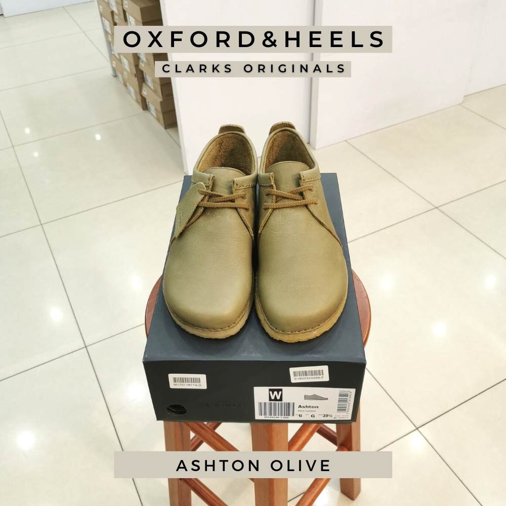 Clarks 2024 ashton olive